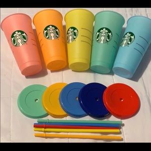 Starbucks color changing cups